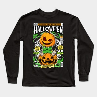 When Pumpkins Glow Long Sleeve T-Shirt